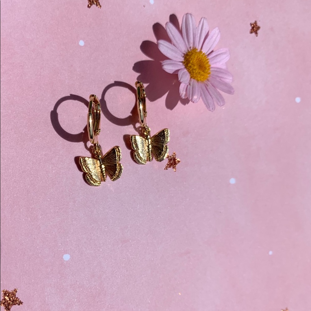 Gold Hoop Earrings